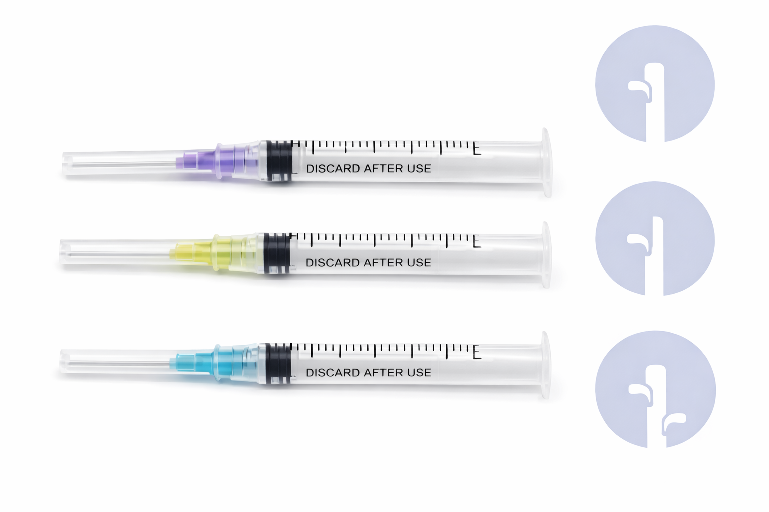 Pre-Tipped Irrigator Syringes